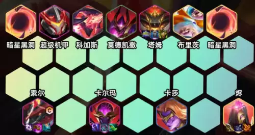 金铲铲之战s17阵容推荐-六暗星龙王索尔！