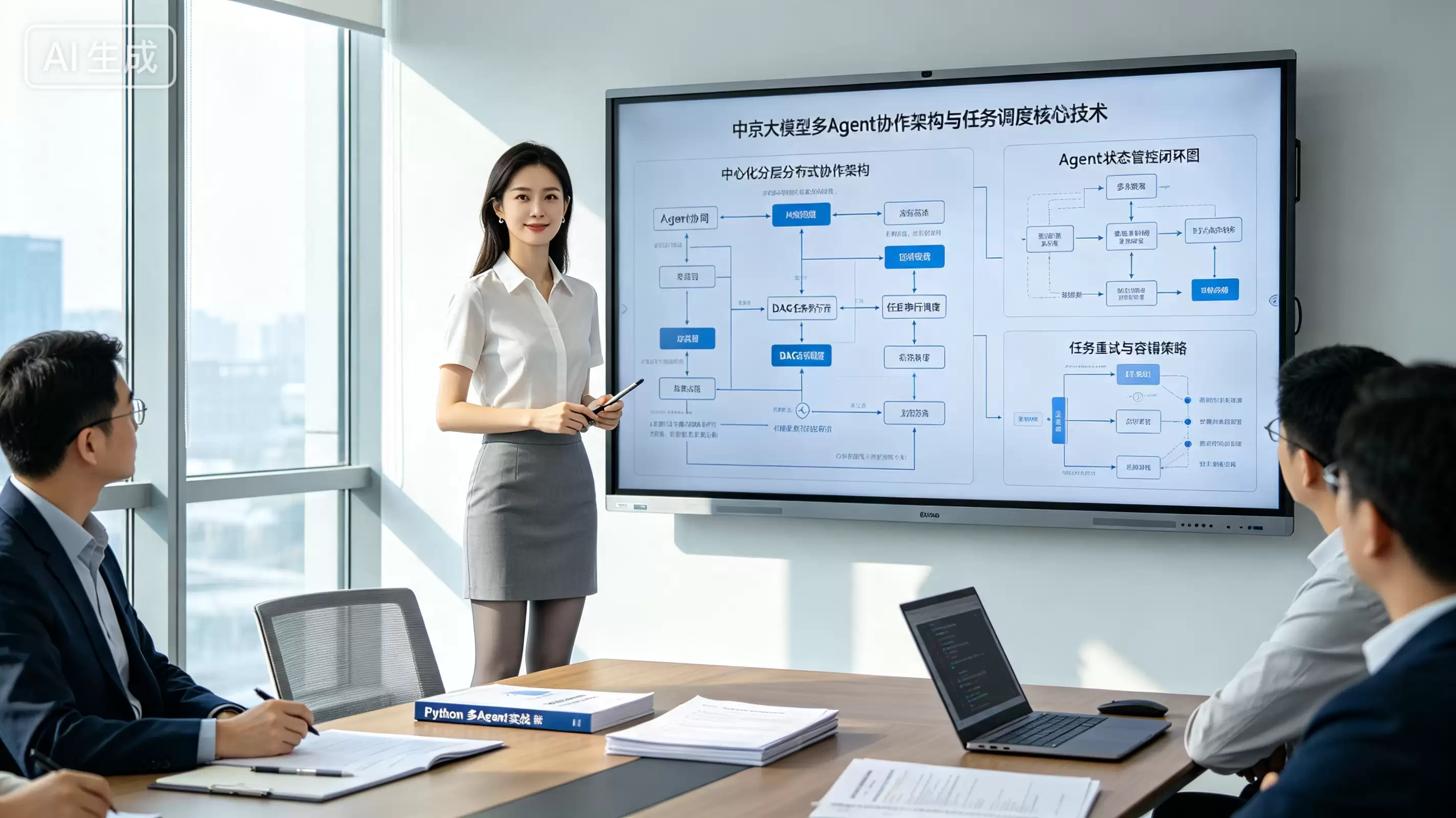 大模型多Agent核心能力：深入了解协作架构与任务调度，完整构建复杂AI协同任务22.7