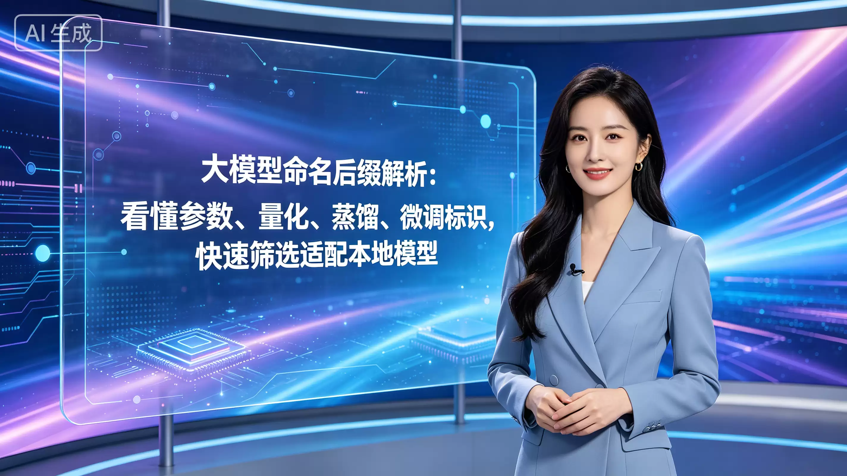 大模型命名后缀解析：看懂参数、量化、蒸馏、微调标识，快速筛选适配本地模型19.6