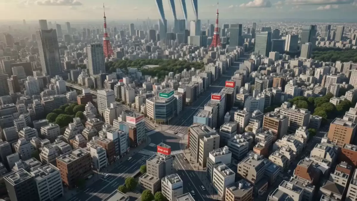 Surreal Tokyo Dessert Animation