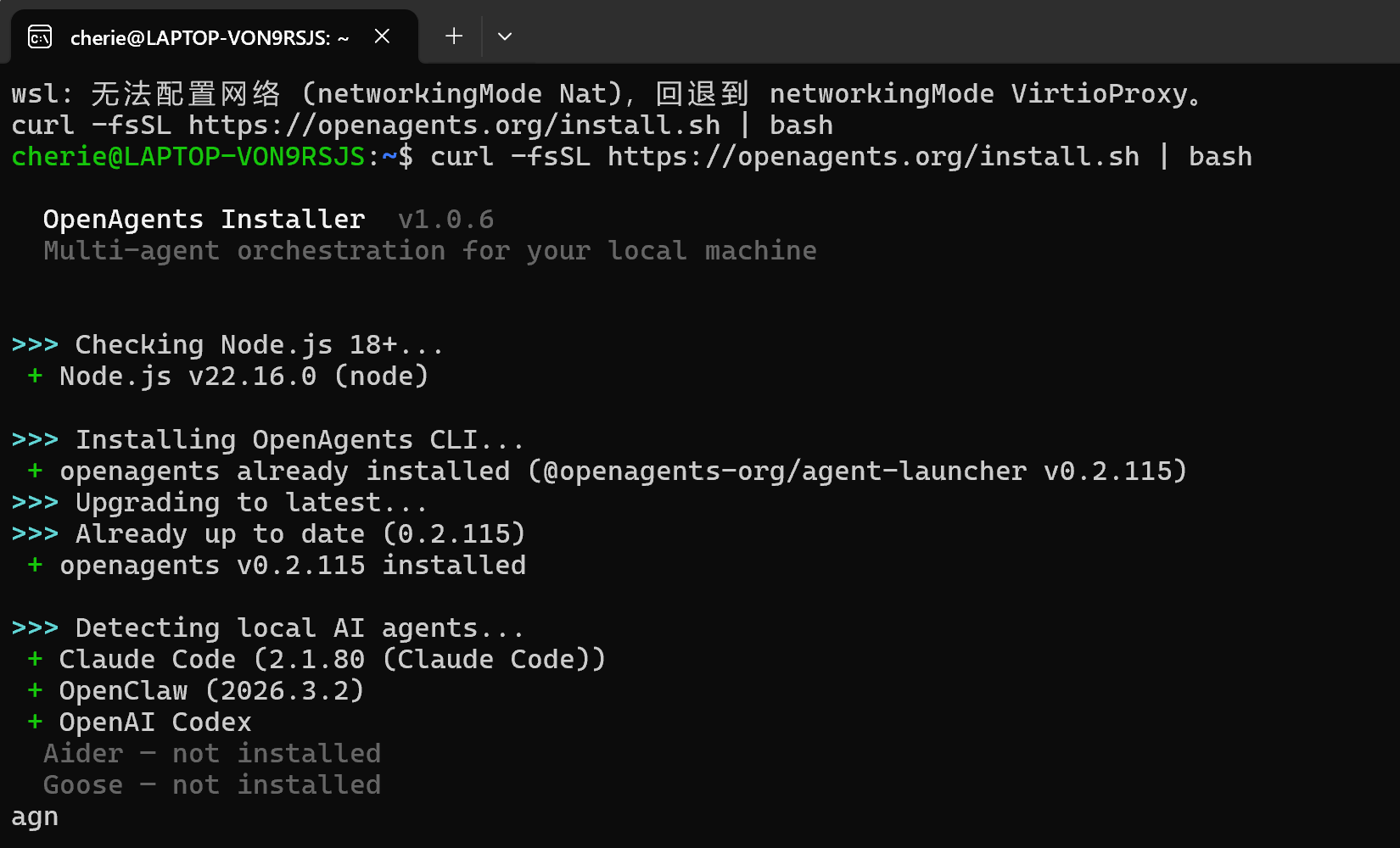 OpenAgents Workspace超详细小白装机教程+功能详解，快码住