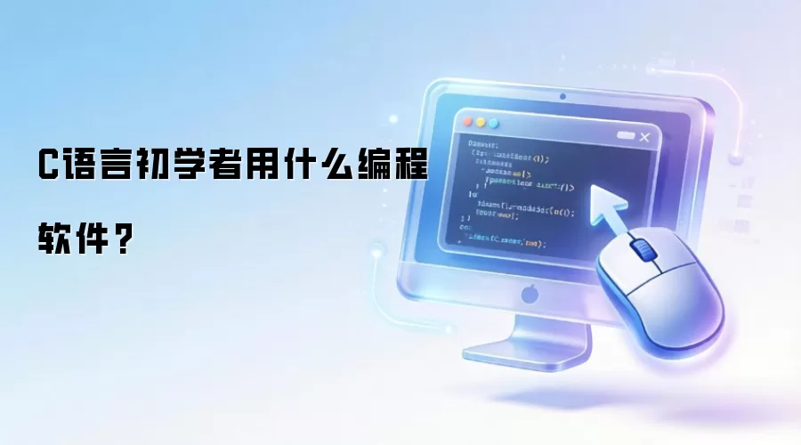 C语言初学者用什么编程软件?