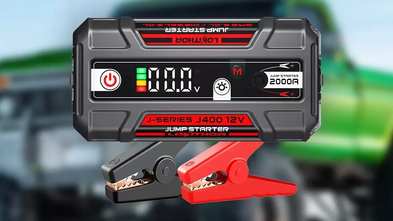 Lokithor J400 12V 锂电汽车应急启动电源跌破35美元