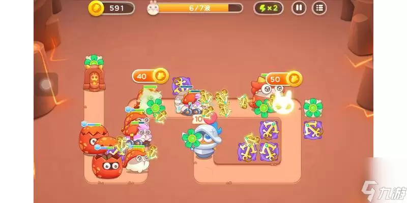 《保卫萝卜4》游戏饿龙传说第18关满星攻略破解饿龙传说第18关