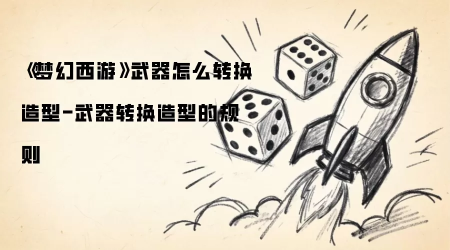 《梦幻西游》武器如何转换造型-武器转换造型的规则