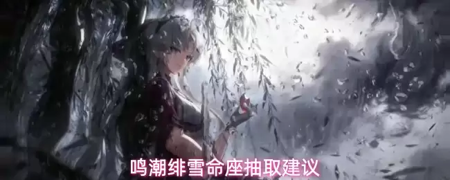 鸣潮绯雪命座抽取建议