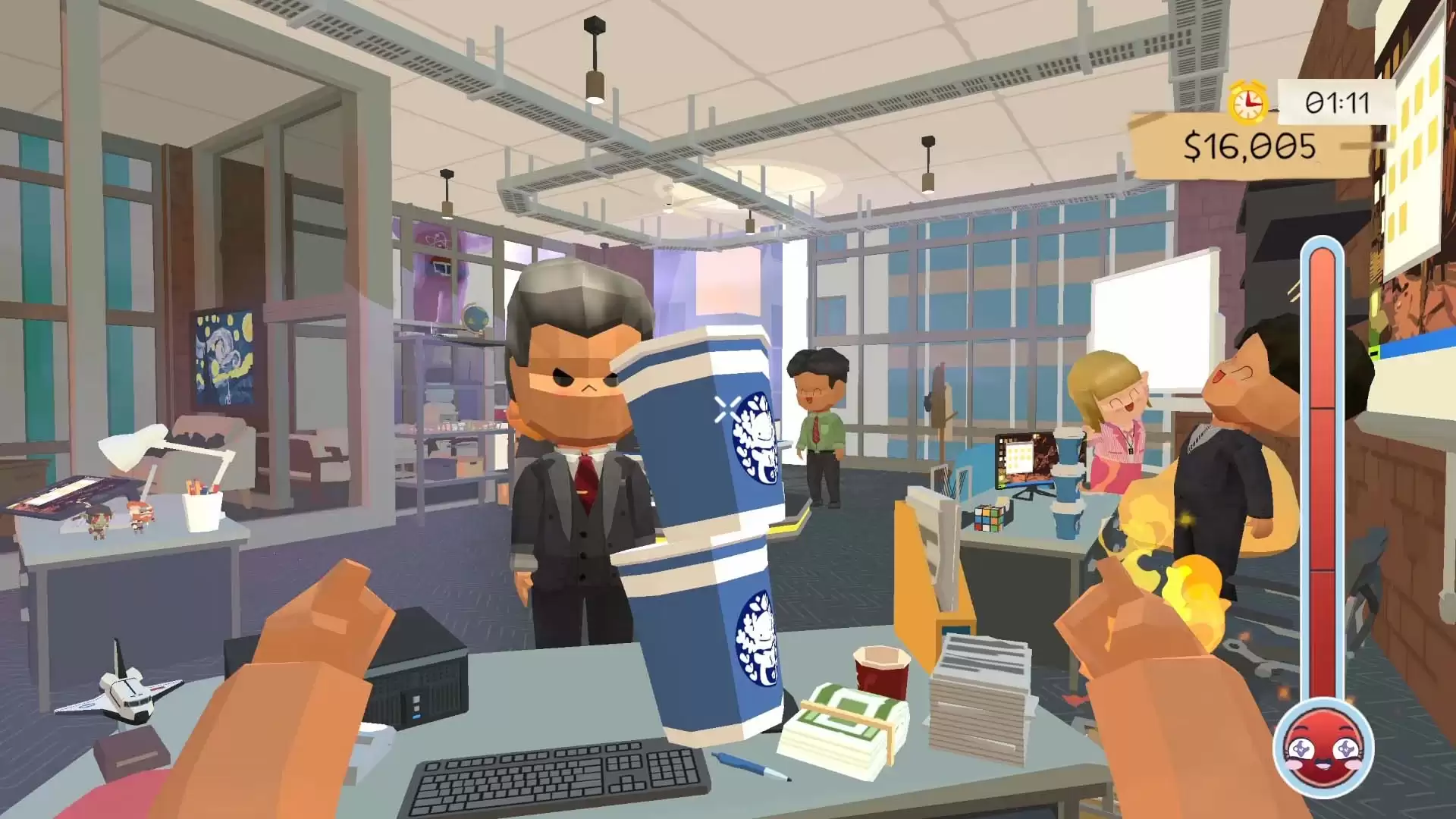 《Table Flip Simulator》如何将生活中的烦恼转化为混乱的乐趣