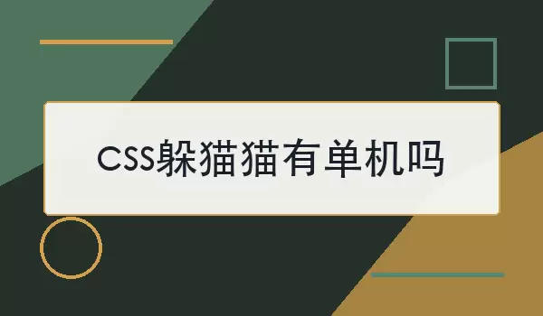 css躲猫猫有单机吗