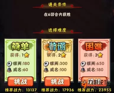 少年三国志三国无双如何过 三国无双解析攻略