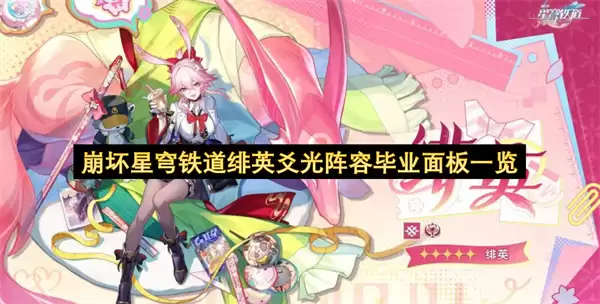 崩坏星穹铁道绯英爻光阵容毕业面板一览