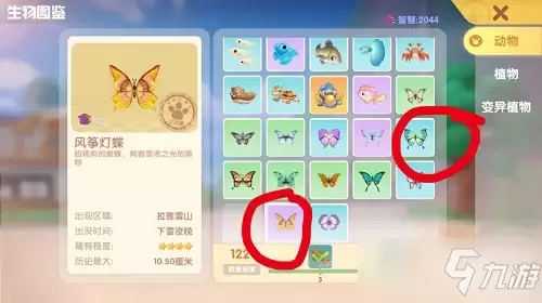 《摩尔庄园》风筝灯蝶捕捉在哪里