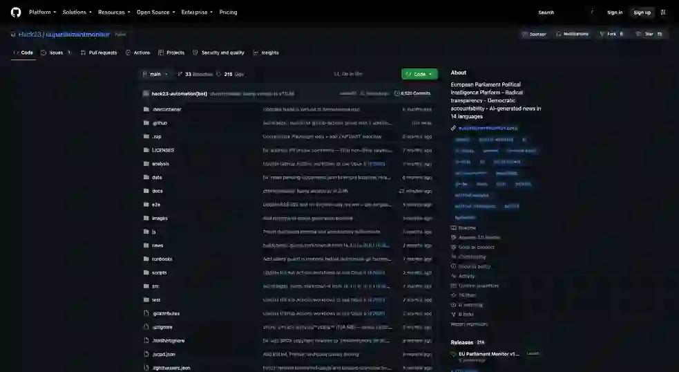 euparliamentmonitor：AI Agent 工具实践指南