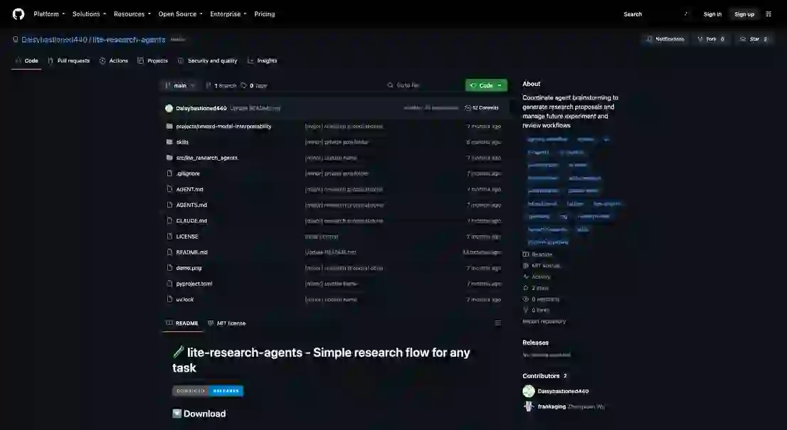 lite-research-agents：AI Agent 工具实践指南