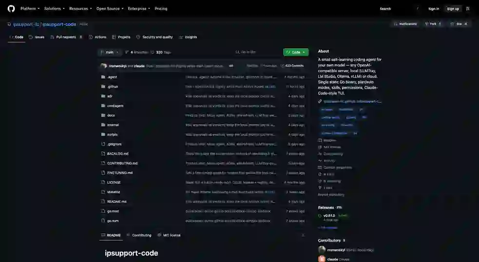 ipsupport-code：AI Agent 工具实践指南