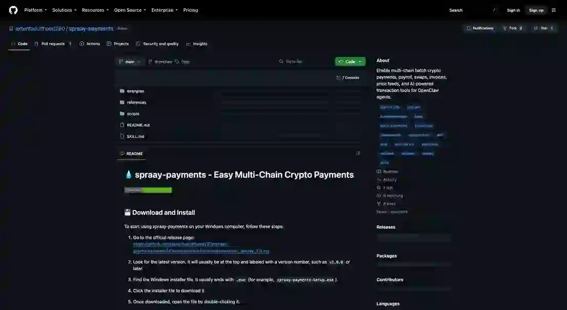 spraay-payments：AI Agent 工具实践指南