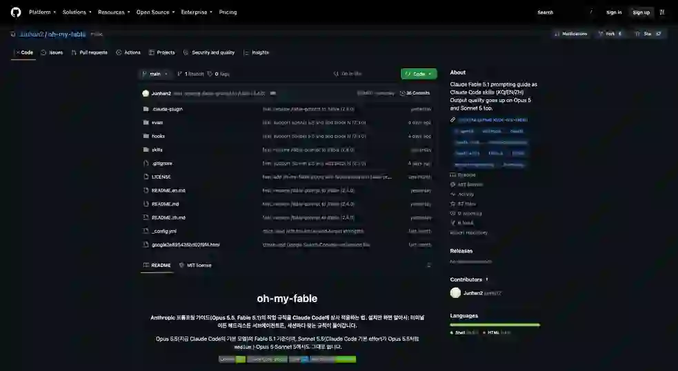 oh-my-fable：AI Agent 工具实践指南