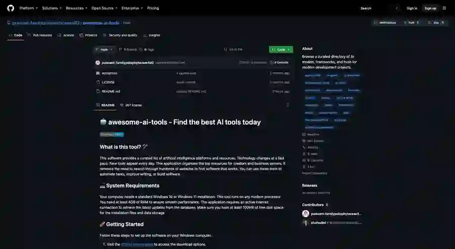 awesome-ai-tools：实践指南
