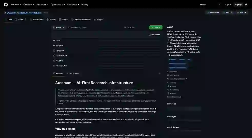arcanum-workspace：AI Agent 工具实践指南
