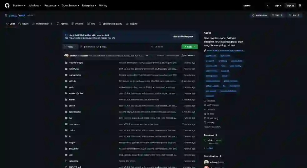 omit：AI Agent 工具实践指南